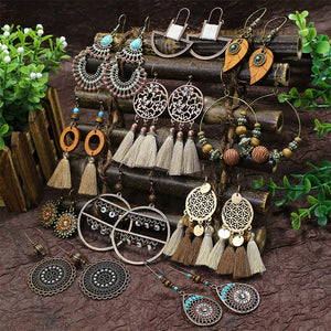 July - Monthly Boho Earrings Box