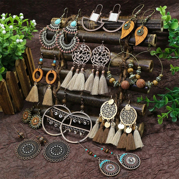 July - Monthly Boho Earrings Box