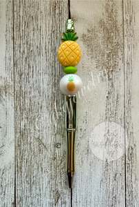 Pineapple Beaded Pen