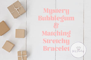 Mystery Bubblegum and Matching Stretchy Bracelet Box