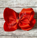 Autumn Orange Bow - RTS