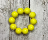 Yellow Chunky Bracelets - MTO