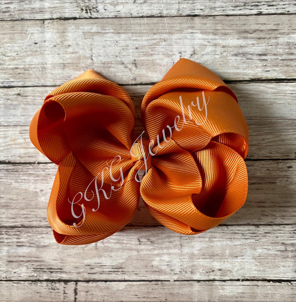 Ginger Ribbon Bow -RTS