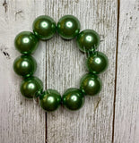 Chunky Green Bracelets - MTO