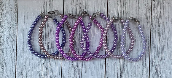 Purple Bracelets - MTO