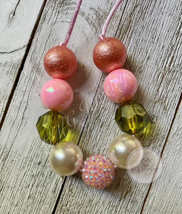 Woodland Fairy Bubblegum Necklace