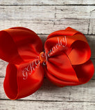 Autumn Orange Bow - RTS