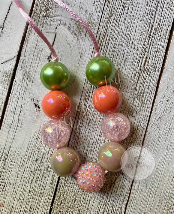 Woodland Breeze Bubblegum Necklace