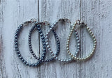 Gray/Silver Bracelets - MTO