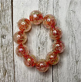 Chunky Orange Bracelets - MTO