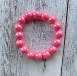 Chunky Pink Bracelets - MTO