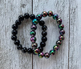 Chunky Black Bracelets - MTO