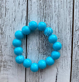 Chunky Blue Bracelets - MTO