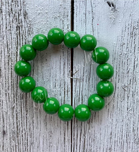 Chunky Green Bracelets - MTO