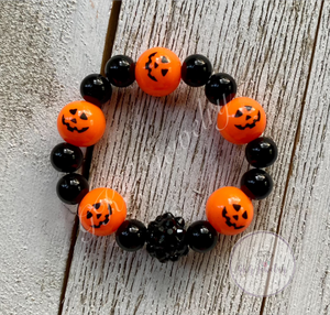 Swirly Pumpkin Bracelet