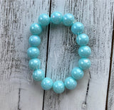 Chunky Blue Bracelets - MTO