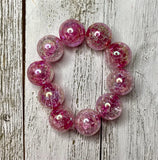 Chunky Pink Bracelets - MTO