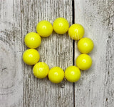 Yellow Chunky Bracelets - MTO